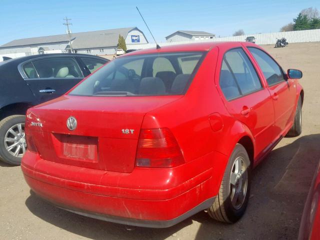 3VWSE69M42M023880 - 2002 VOLKSWAGEN JETTA GLS RED photo 4