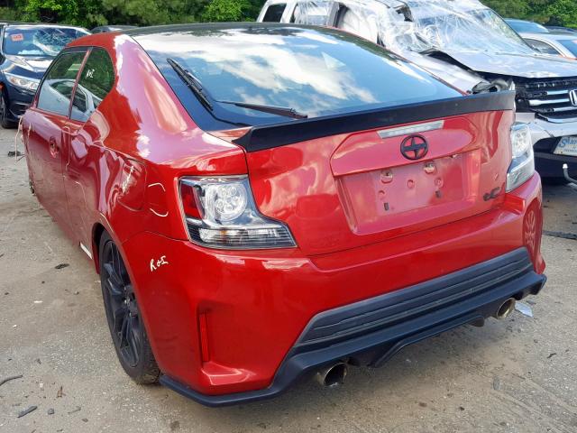 JTKJF5C72GJ026282 - 2016 TOYOTA SCION TC RED photo 3