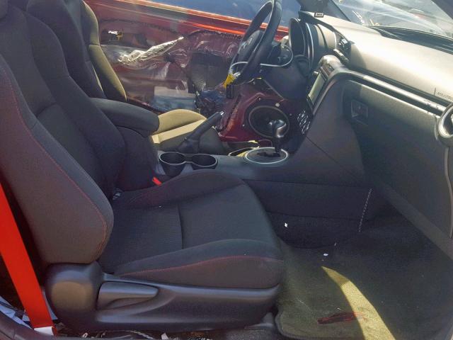 JTKJF5C72GJ026282 - 2016 TOYOTA SCION TC RED photo 5