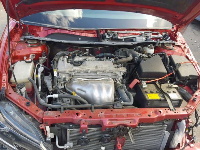 JTKJF5C72GJ026282 - 2016 TOYOTA SCION TC RED photo 7