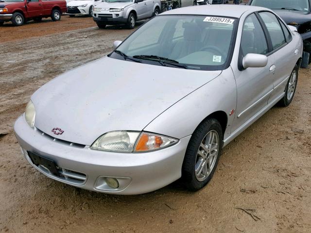 1G1JH52T627158251 - 2002 CHEVROLET CAVALIER Z SILVER photo 2