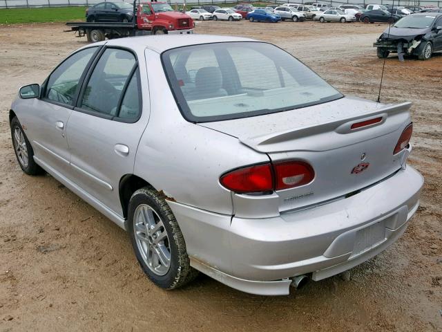 1G1JH52T627158251 - 2002 CHEVROLET CAVALIER Z SILVER photo 3