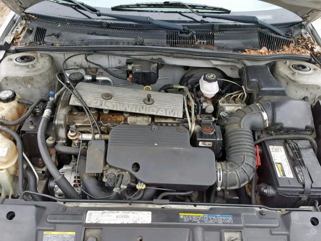 1G1JH52T627158251 - 2002 CHEVROLET CAVALIER Z SILVER photo 7