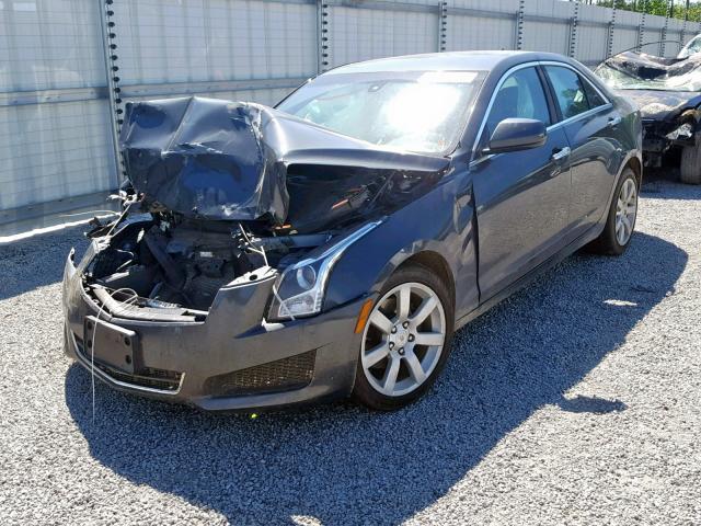 1G6AA5RA8E0117846 - 2014 CADILLAC ATS BLACK photo 2