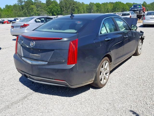 1G6AA5RA8E0117846 - 2014 CADILLAC ATS BLACK photo 4