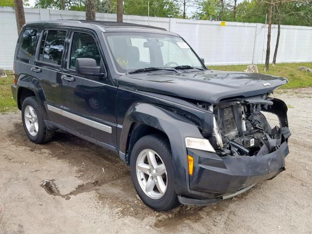 1J8GP58K69W536743 - 2009 JEEP LIBERTY LI BLACK photo 1