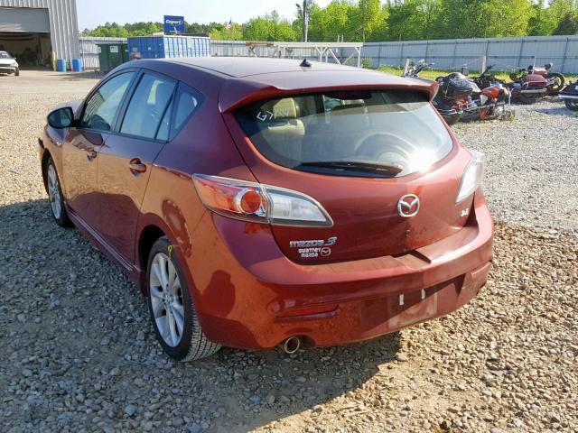 JM1BL1M58B1452934 - 2011 MAZDA 3 S RED photo 3