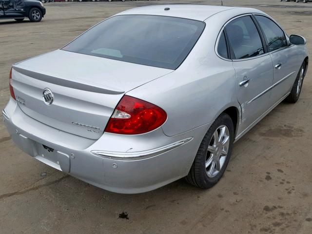 2G4WE567151243451 - 2005 BUICK LACROSSE C SILVER photo 4