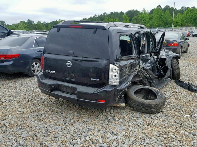 5N1BA0ND0DN601382 - 2013 NISSAN ARMADA SV BLACK photo 4