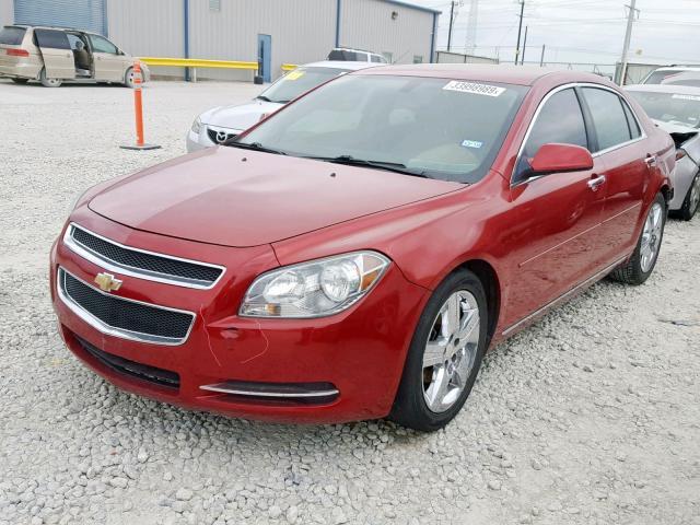 1G1ZC5E05CF320252 - 2012 CHEVROLET MALIBU 1LT 红色 照片 2