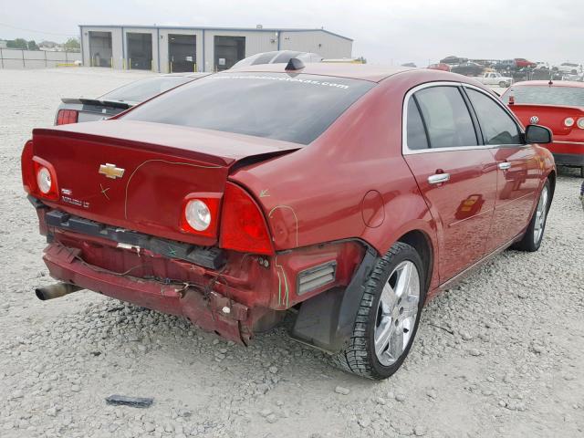 1G1ZC5E05CF320252 - 2012 CHEVROLET MALIBU 1LT 红色 照片 4