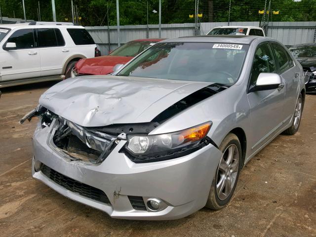 JH4CU2F6XCC010741 - 2012 ACURA TSX TECH SILVER photo 2