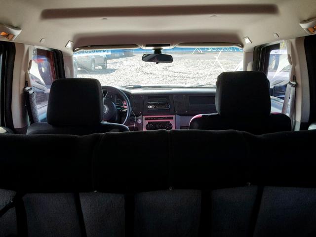 1J8HG48K37C560110 - 2007 JEEP COMMANDER WHITE photo 10