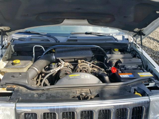 1J8HG48K37C560110 - 2007 JEEP COMMANDER WHITE photo 7