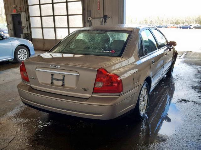 YV1TS59H541380685 - 2004 VOLVO S80 2.5T TAN photo 4