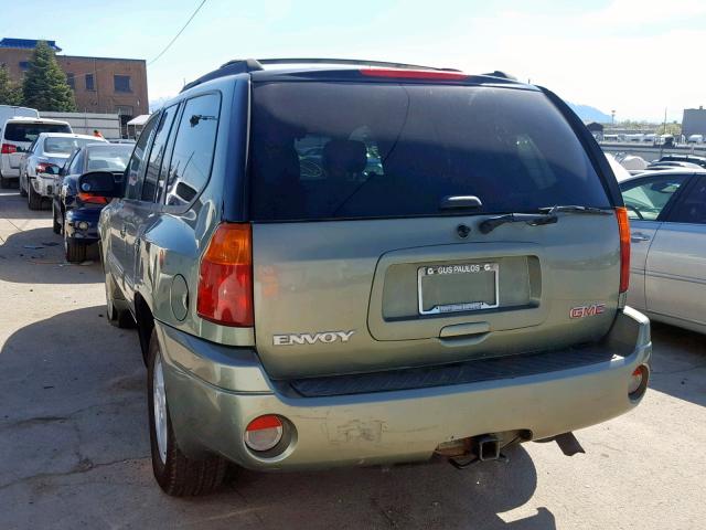 1GKDT13S432259356 - 2003 GMC ENVOY GREEN photo 3