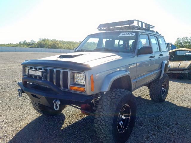 1J4FF58S01L602287 - 2001 JEEP CHEROKEE CLASSIC  photo 2