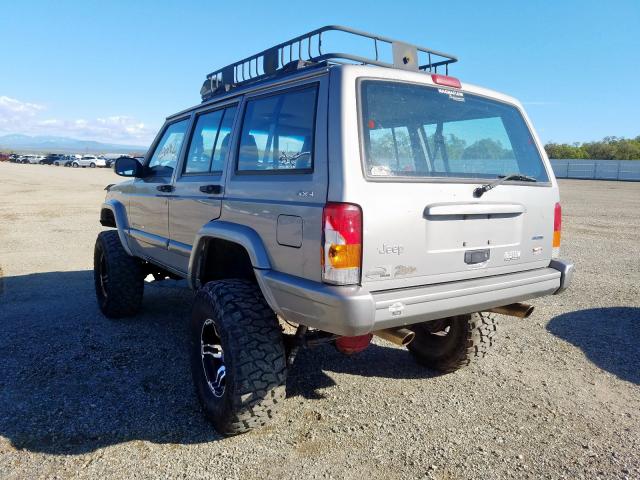 1J4FF58S01L602287 - 2001 JEEP CHEROKEE CLASSIC  photo 3