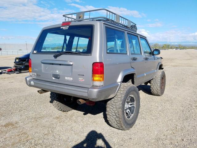 1J4FF58S01L602287 - 2001 JEEP CHEROKEE CLASSIC  photo 4