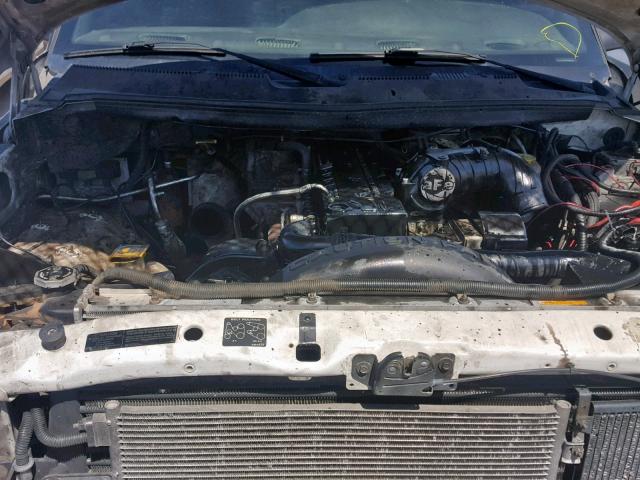 1B7KF23671J232559 - 2001 DODGE RAM 2500 BLACK photo 7