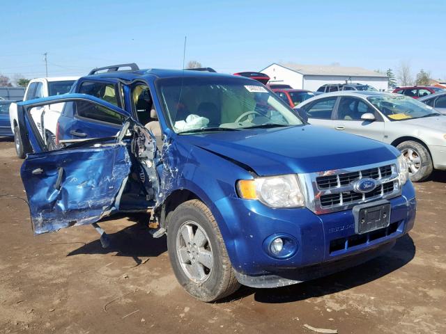 1FMCU03Z48KB51785 - 2008 FORD ESCAPE XLT BLUE photo 1