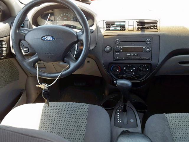 1FAFP34N07W312829 - 2007 FORD FOCUS ZX4 BLUE photo 9