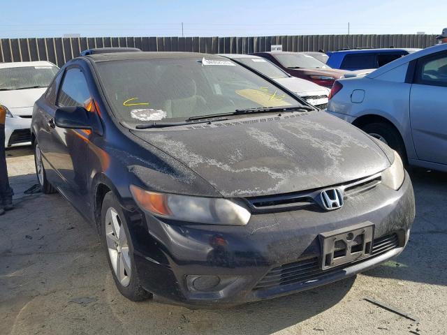 2HGFG11867H574769 - 2007 HONDA CIVIC EX BLACK photo 1