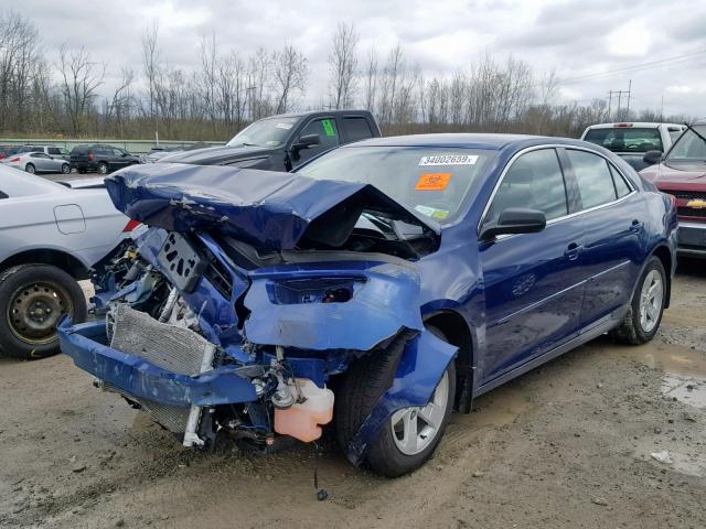 1G11B5SA0DU115514 - 2013 CHEVROLET MALIBU LS BLUE photo 2