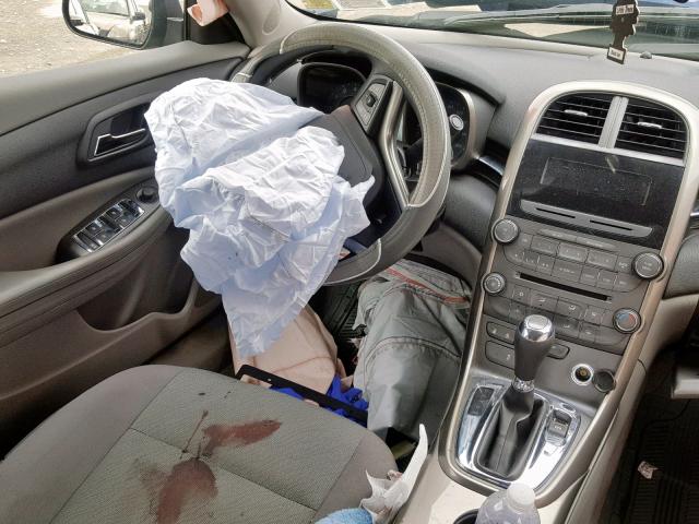 1G11B5SA0DU115514 - 2013 CHEVROLET MALIBU LS BLUE photo 9