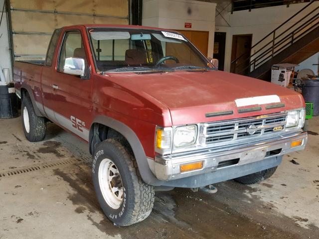 1N6HD16Y4MC394484 - 1991 NISSAN TRUCK KING RED photo 1