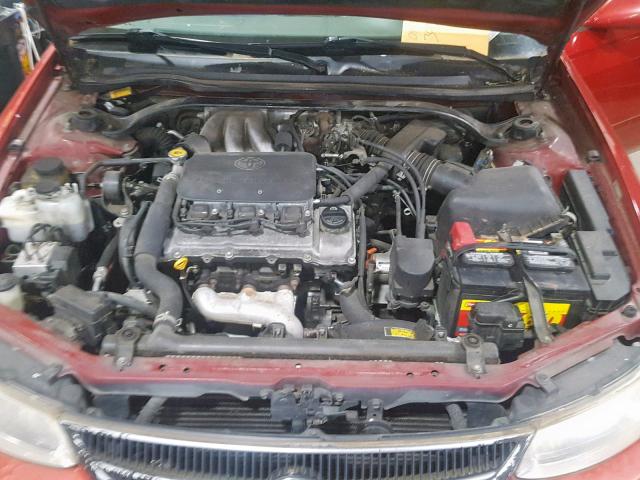 2T1CF22PXXC099539 - 1999 TOYOTA CAMRY SOLA RED photo 7