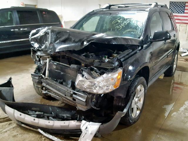 2CKDL73F766120890 - 2006 PONTIAC TORRENT BLACK photo 2