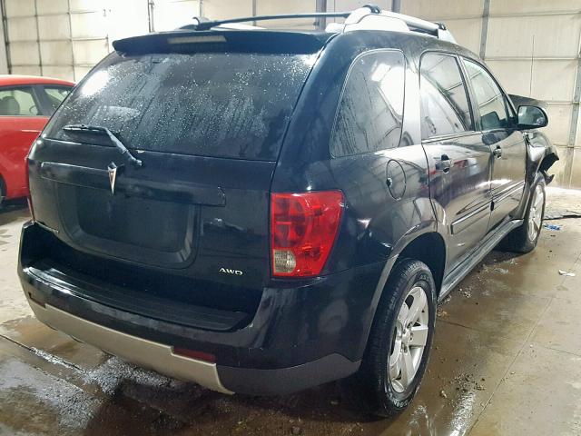 2CKDL73F766120890 - 2006 PONTIAC TORRENT BLACK photo 4