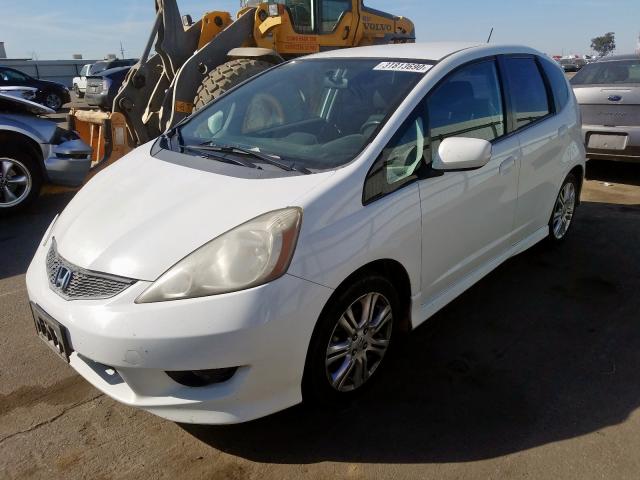 JHMGE8H69BS011835 - 2011 HONDA FIT SPORT  photo 2