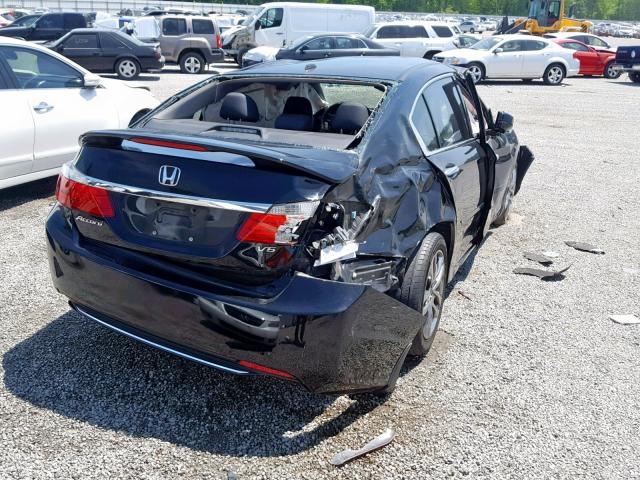 1HGCR3F80DA045457 - 2013 HONDA ACCORD EXL BLACK photo 4