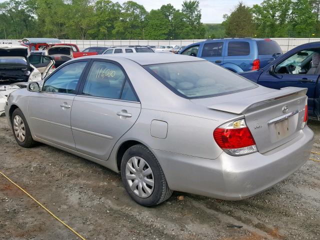 4T1BE32K46U718478 - 2006 TOYOTA CAMRY LE SILVER photo 3