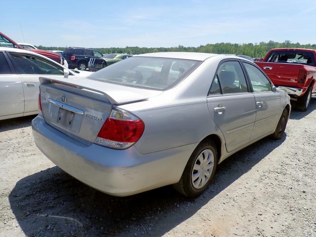 4T1BE32K46U718478 - 2006 TOYOTA CAMRY LE SILVER photo 4