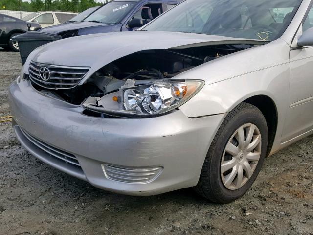 4T1BE32K46U718478 - 2006 TOYOTA CAMRY LE SILVER photo 9