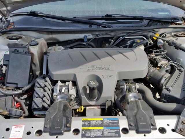 2G2WP552061138670 - 2006 PONTIAC GRAND PRIX SILVER photo 7