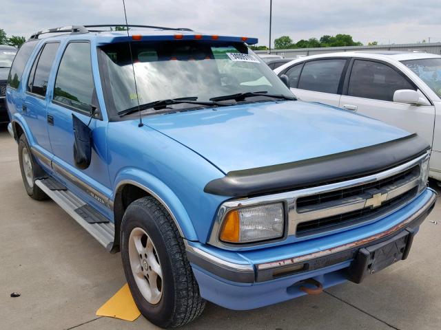 1GNDT13W4T2165984 - 1996 CHEVROLET BLAZER BLUE photo 1