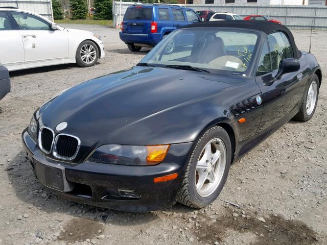 4USCH7325TLB74271 - 1996 BMW Z3 1.9 BLACK photo 2