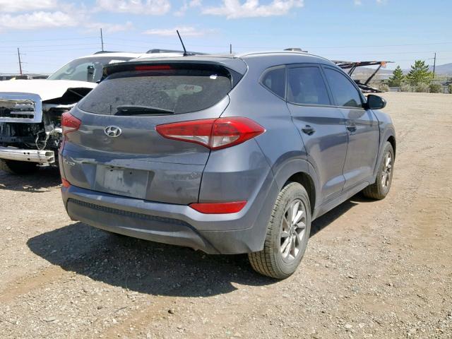 KM8J33A49GU071081 - 2016 HYUNDAI TUCSON LIM GRAY photo 4