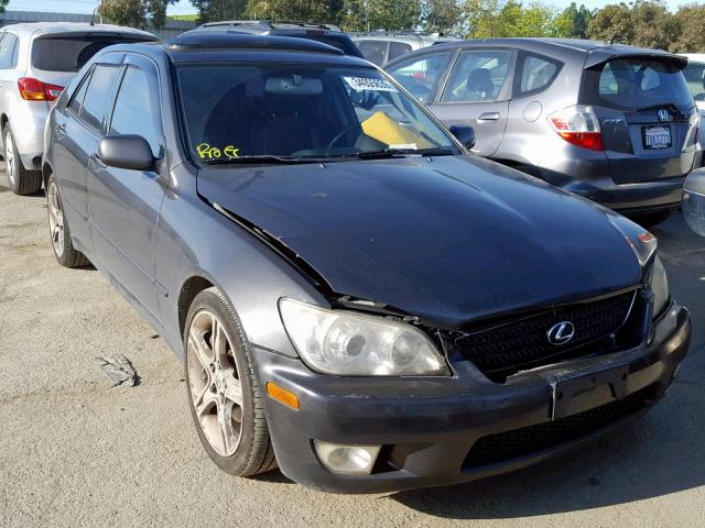 JTHBD192320060542 - 2002 LEXUS IS 300 BLACK photo 1