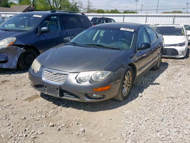 2C3AE66G62H259589 - 2002 CHRYSLER 300M GRAY photo 2