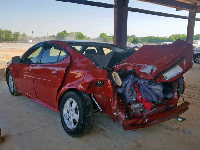 2G2WP552371150278 - 2007 PONTIAC GRAND PRIX Qırmızı foto 3