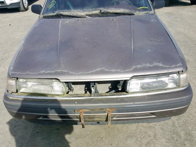 JM1GD2225K1714409 - 1989 MAZDA 626 BROWN photo 7