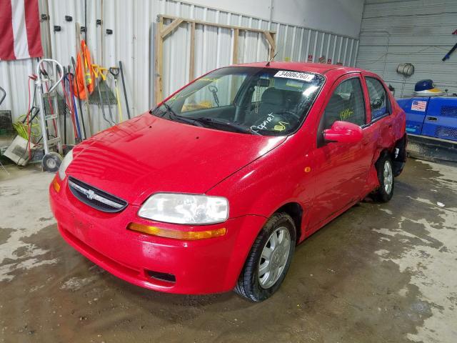 KL1TJ52664B237232 - 2004 CHEVROLET AVEO LS  photo 2