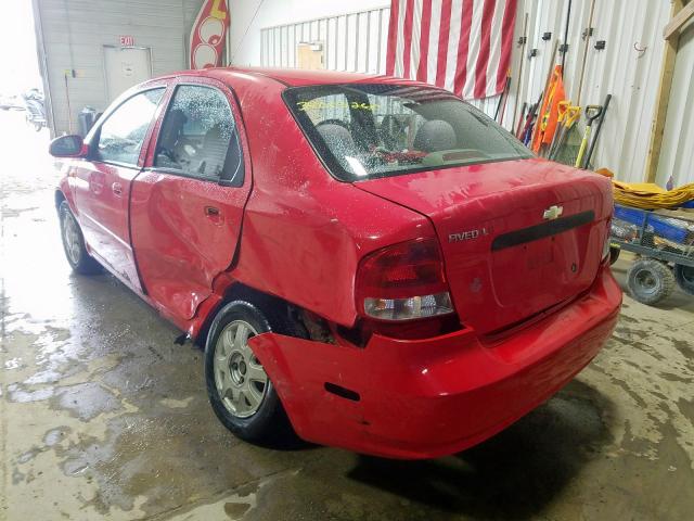 KL1TJ52664B237232 - 2004 CHEVROLET AVEO LS  photo 3