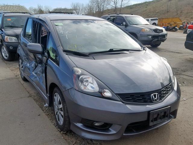 JHMGE8H58DC013144 - 2013 HONDA FIT SPORT GRAY photo 1