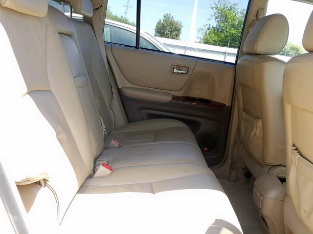 JTEDP21A140024339 - 2004 TOYOTA HIGHLANDER BEIGE photo 6